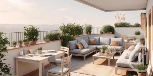 Appartement F3 &agrave; vendre - 3 pi&egrave;ces - 58,40 m2 - Feyzin - 69 - RHONE-ALPES