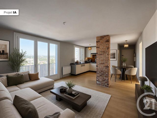 Appartement F3 &agrave; vendre - 3 pi&egrave;ces - 57 m2 - Feyzin - 69 - RHONE-ALPES