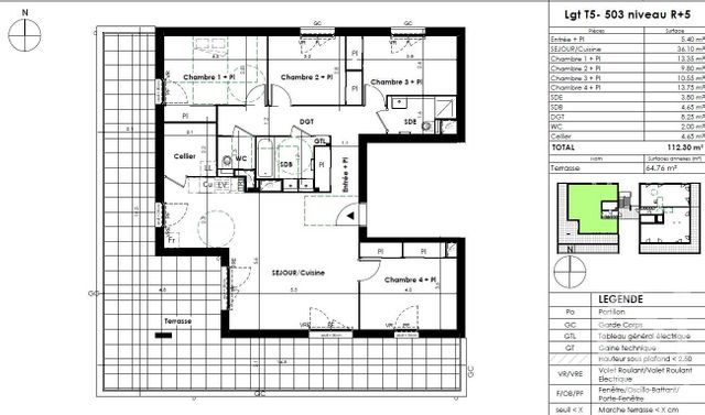 Appartement T5 à vendre GIVORS