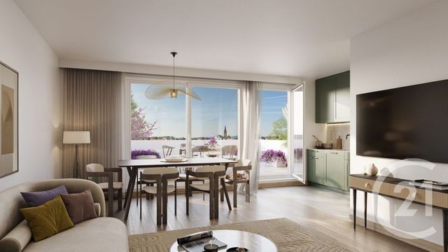 Appartement &agrave; vendre - 3 pi&egrave;ces - 71 m2 - Grigny - 69 - RHONE-ALPES