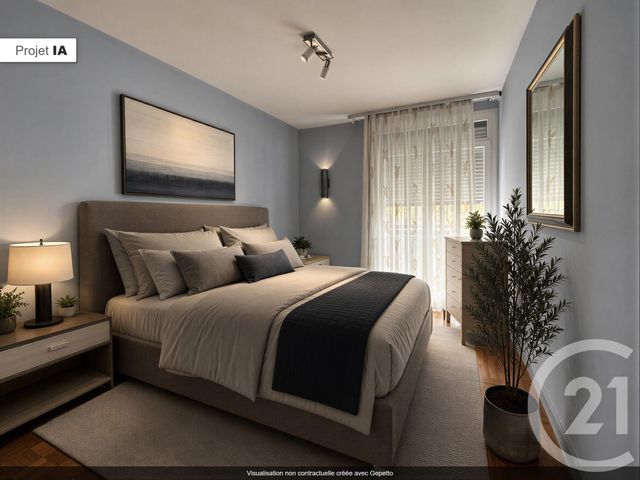 Appartement F3 &agrave; vendre - 3 pi&egrave;ces - 61,51 m2 - St Genis Laval - 69 - RHONE-ALPES