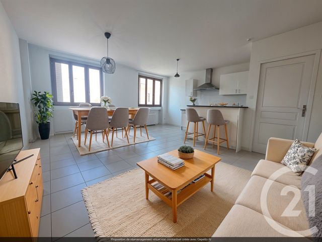 Appartement T3 à vendre - 3 pièces - 66,67 m2 - Lyon - 69008 - RHONE-ALPES