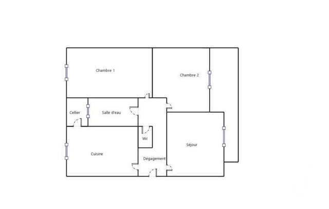 Appartement F3 &agrave; vendre - 3 pi&egrave;ces - 60,27 m2 - Lyon - 69003 - RHONE-ALPES