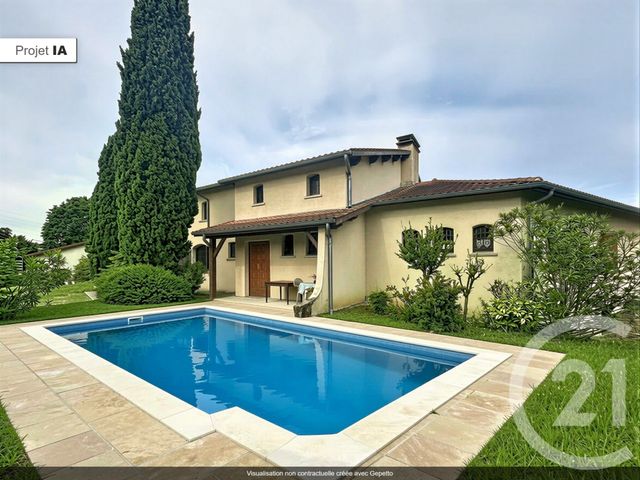 Maison &agrave; vendre - 8 pi&egrave;ces - 248 m2 - Salaise Sur Sanne - 38 - RHONE-ALPES