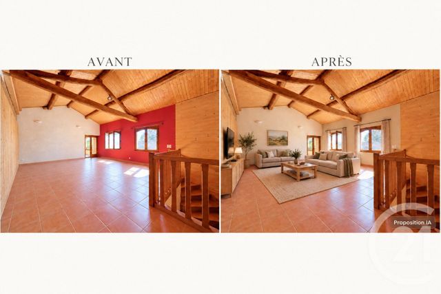 Maison &agrave; vendre - 7 pi&egrave;ces - 198 m2 - St Maurice L Exil - 38 - RHONE-ALPES