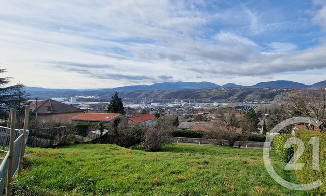 Terrain à vendre - 483 m2 - St Clair Du Rhone - 38 - RHONE-ALPES